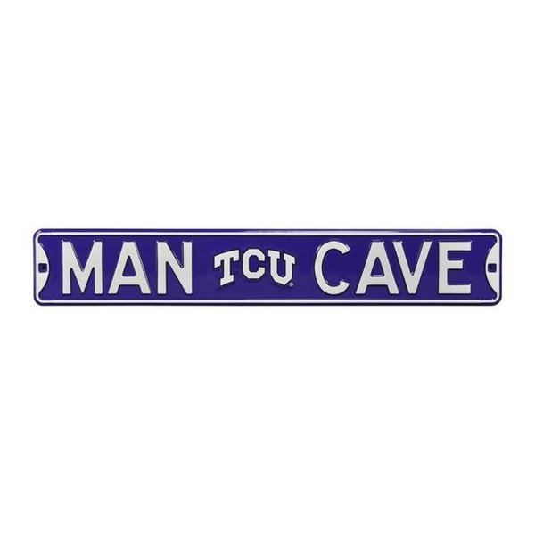 Authentic Street Signs Authentic Street Signs 70391 TCU Man Cave Street Sign 70391